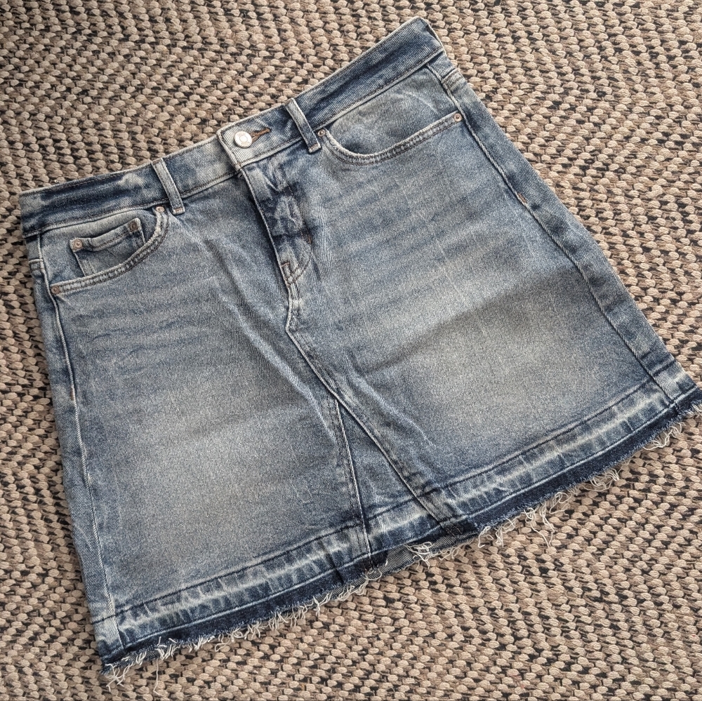 Guess Mini Denim Skirt